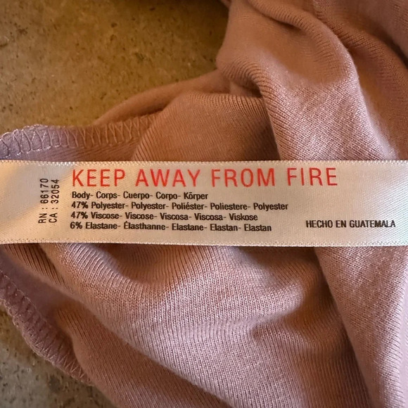 HOST PICK 🎉Free People Beach NWT Cora Mini Dress Tuscany sz L 18” P2P stretchy - Picture 6 of 7